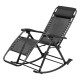 ALSANIDI, Fodable Trips Chair, Trips Chair, Black, Size112*67*76Cm