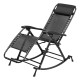 ALSANIDI, Fodable Trips Chair, Trips Chair, Black, Size112*67*76Cm