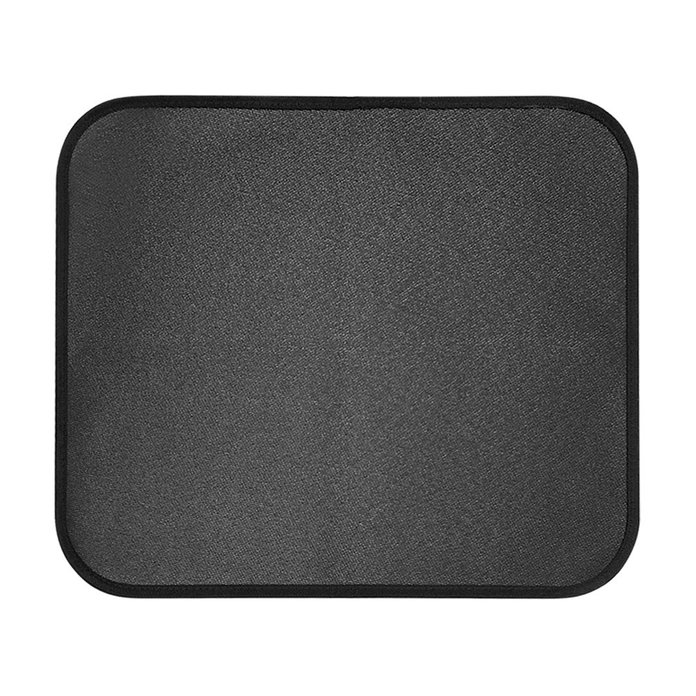 ALSANIDI, Fire-resistant silicone-coated protective mat, Black, Size 45*37*0.08 Cm