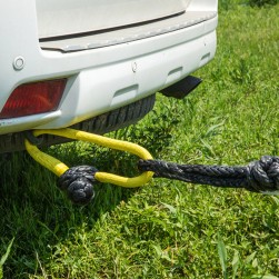 DPT, Towing Rope Connector, Car Tow Rope, Yellow, Size90*1.2 Cm