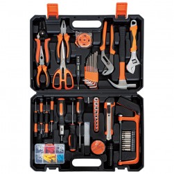 ALSANIDI, Multi-purpose portable tool kit, Black, Size 8*29*41.5  Cm