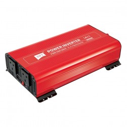 DPT, Pure sine wave power inverter, Car Power Converter, Red, capacity 3000 Watt