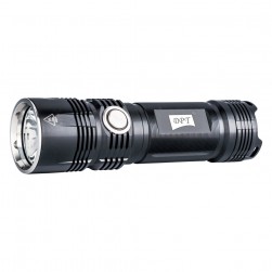 ALSANIDI, Scorpion flashlight with Violet light, Handheld Flashlight, Black, 1200 Lumens