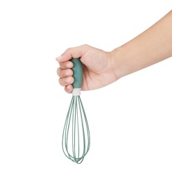 ALSANIDI, Manual whisk, Egg whisk, Green Dark, Size 23 Cm