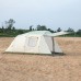 دي بي تي، خيمة رحلات هوائية قماش قطني، خيمة نفخ بالهواء، رصاصي، مقاس485*270*200 سم