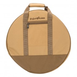 ALSANIDI, Two-tiered dishware bag for trips, Kaki, Size 42*42*6.5Cm