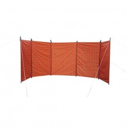 ALSANIDI, Outdoor windbreak for trips, Red, Size L560*W160 Cm