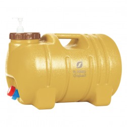 ALSANIDI, Plastic Gallon 3*1, Water Gallon, Yellow, capacity 20 L