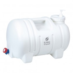 ALSANIDI, Plastic Gallon 3*1, Water Gallon, White, capacity 30 L