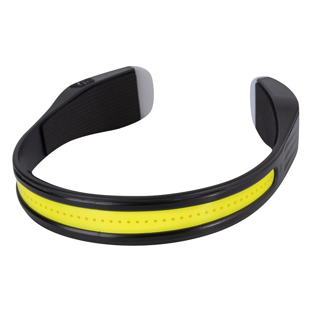 ALSANIDI, LED Headlamp for Camping, Handheld Flashlight, Black*Yellow, Size18.3*15.5*4.1 Cm