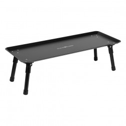 ALSANIDI, Portable Foldable Aluminum Table, Black, Size60*24*18 Cm