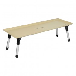 ALSANIDI, Portable Foldable Aluminum Table, Yellow, Size60*24*18 Cm