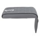 ALSANIDI, Leather car headrest, Gray, Size 32*20*5 Cm