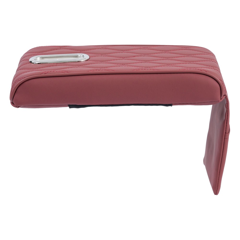 ALSANIDI, Leather car headrest, Red, Size 32*17*5 Cm