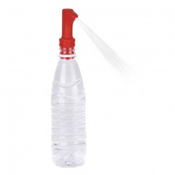 ALSANIDI, Traveler'S Bidet With Bendable Nozzle, Traveler'S Bidet , Red, Size8.3*9.6*H:3.5 Cm