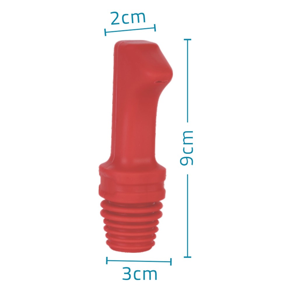 ALSANIDI, Traveler'S Bidet With Bendable Nozzle, Traveler'S Bidet , Red, Size8.3*9.6*H:3.5 Cm