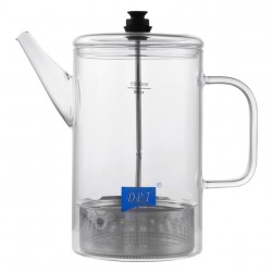 DPT, glass teapot, Transparent , capacity1500ml