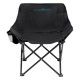 ALSANIDI, Foldable travel chair, Camping Chair, Black, Size63*50*65Cm