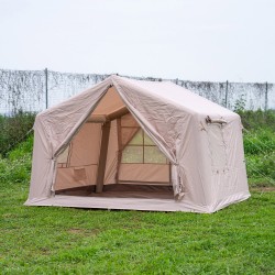 DPT, Air Cotton Tent for Trips, Inflatable Tent, Kaki, Size280*250*200 Cm