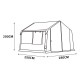 DPT, Air Cotton Tent for Trips, Inflatable Tent, Kaki, Size280*250*200 Cm