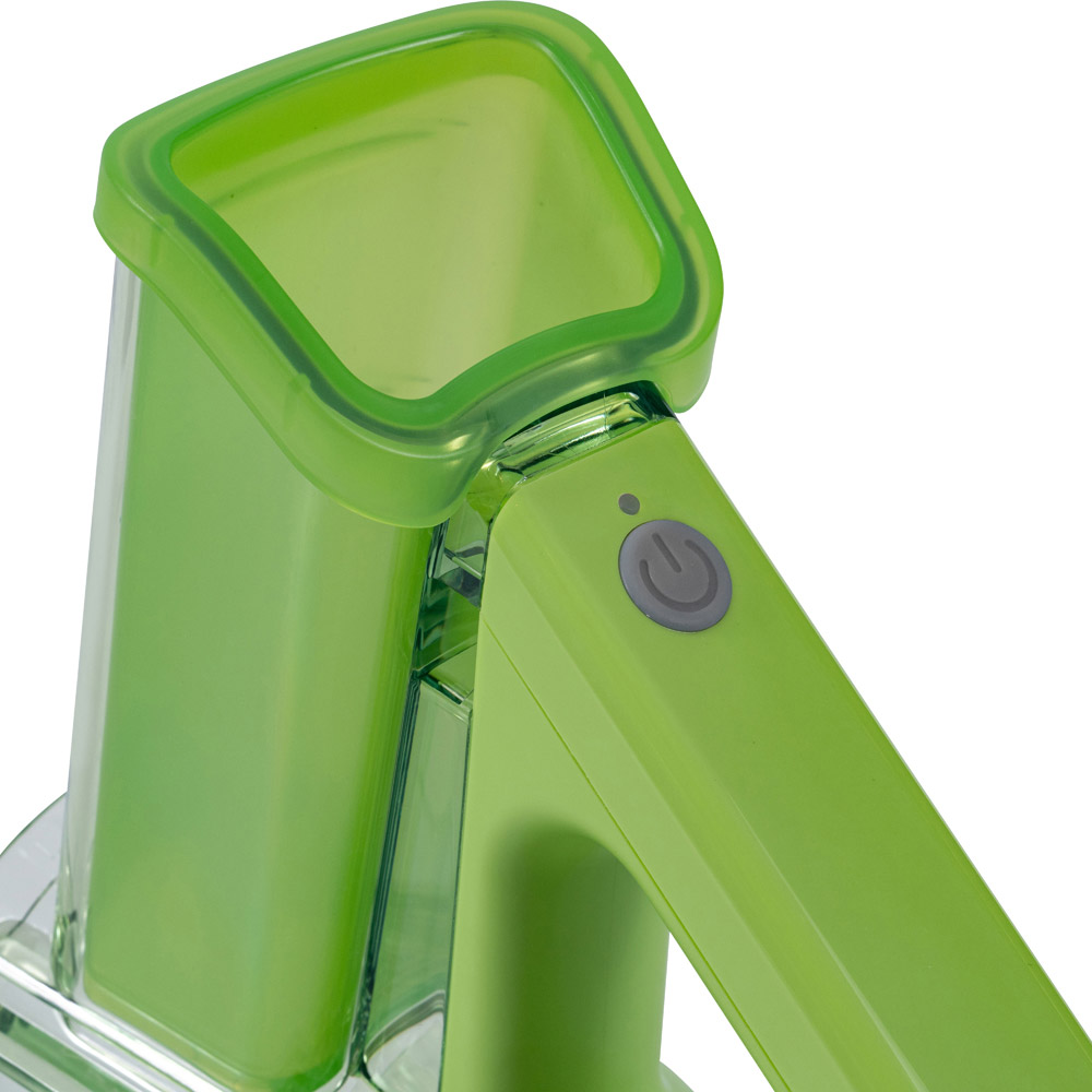 DPT, Vegetable and fruit slicer, multi-use slicer, Green, Size 18*7.5*17.5 Cm