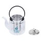 ALSANIDI, Glass teapot, Teapot with strainer, Transparent , capacity 1200 ml