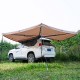 ALSANIDI, Umbrella on the side of the car, Car umbrella, Beige Light, Size L:250* W:250* H:160Cm