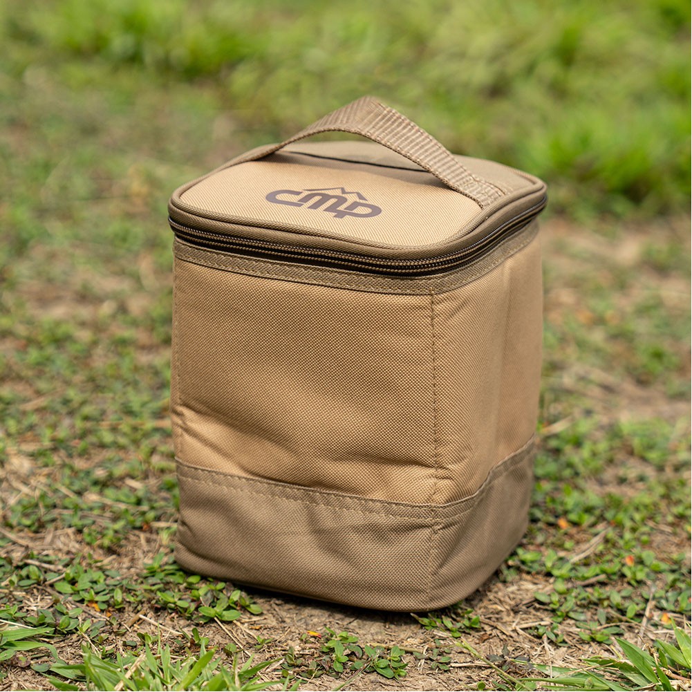 CMP, Gas spare bag, Gas container, Kaki, Size L:16.5*W:16.5*H:20.5 Cm