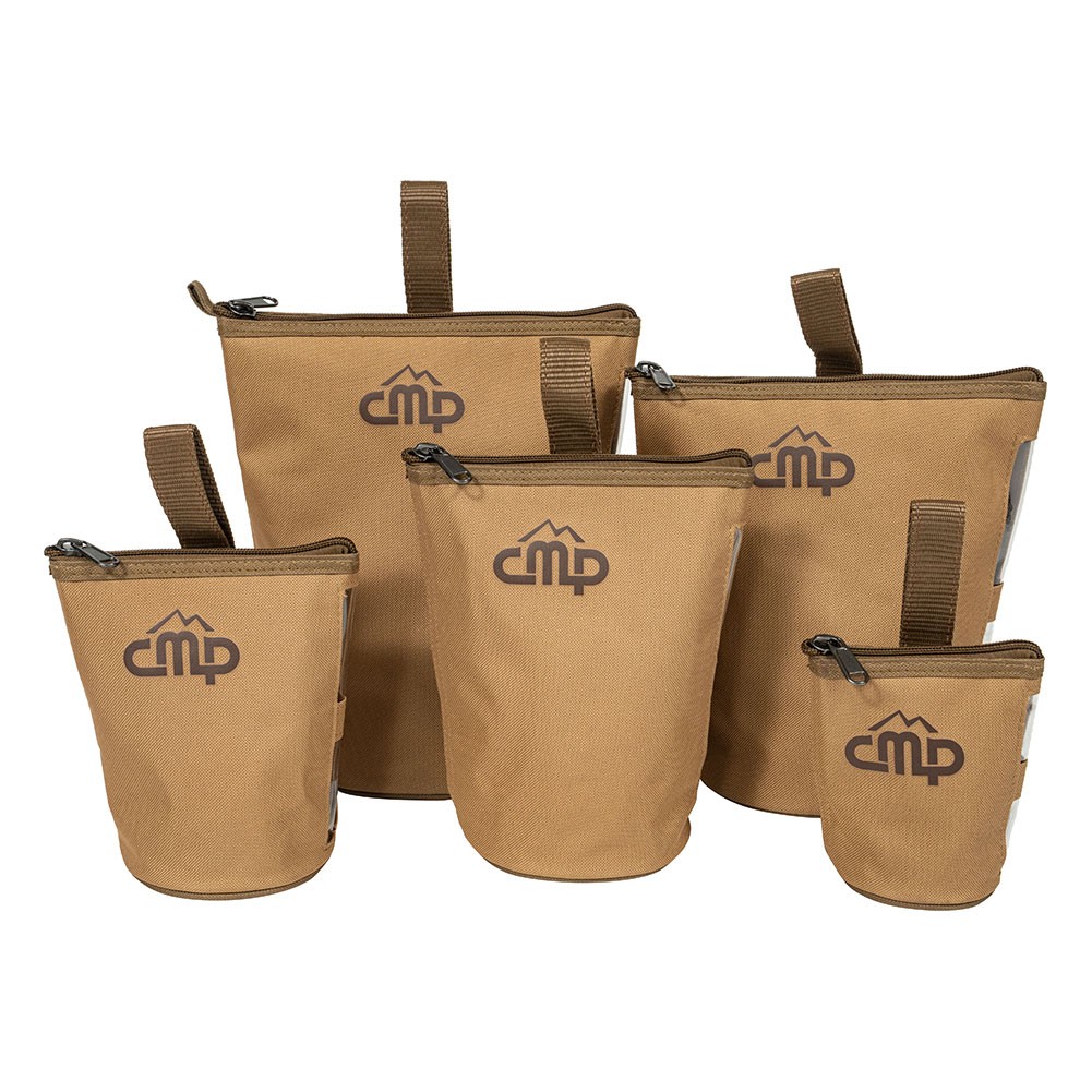 CMP, Storage bag set, Tea and coffee storage bags, Kaki, Size L:25*W:15.5*H:28 Cm