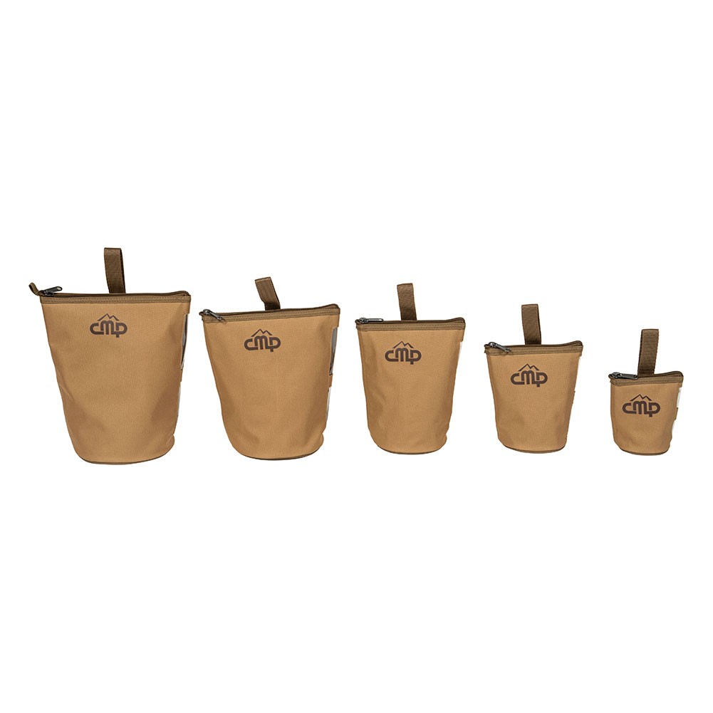 CMP, Storage bag set, Tea and coffee storage bags, Kaki, Size L:25*W:15.5*H:28 Cm