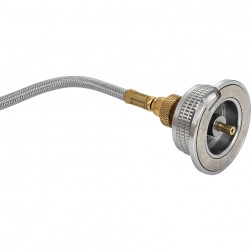ALSANIDI, Gas stove adapter, Dafur adapter, Silver, Size 110 Cm