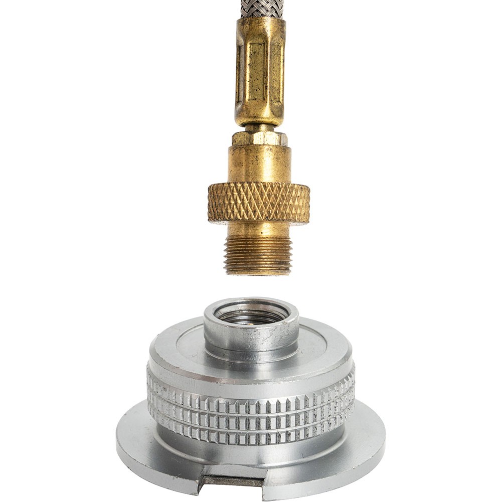 ALSANIDI, Gas stove adapter, Dafur adapter, Silver, Size 110 Cm