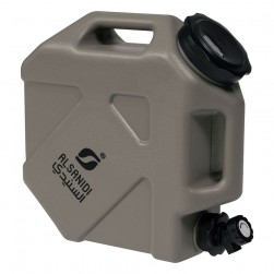 ALSANIDI, A gallon of water, Gallon with faucet, Kaki, capacity 10 L 