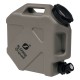 ALSANIDI, A gallon of water, Gallon with faucet, Kaki, capacity 10 L 