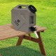 ALSANIDI, A gallon of water, Gallon with faucet, Kaki, capacity 10 L 