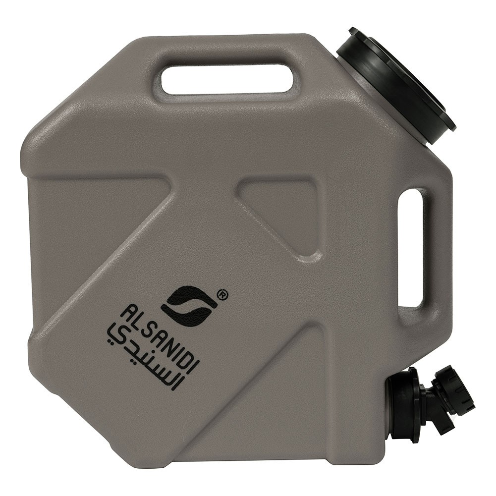ALSANIDI, A gallon of water, Gallon with faucet, Kaki, capacity 10 L 