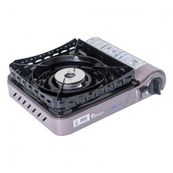 Maxsun, Portable Gas Stove for Travel and Camping, Outdoor Cooking Gas Stove, Brown, Size 32.9*27.7*11.4 Cm