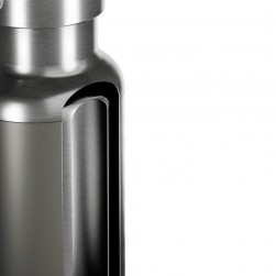 DOMETIC, Stainless Steel Liquid Thermos, Hot and Cold Liquid Insulated Container, Gray, capacity 480 ml