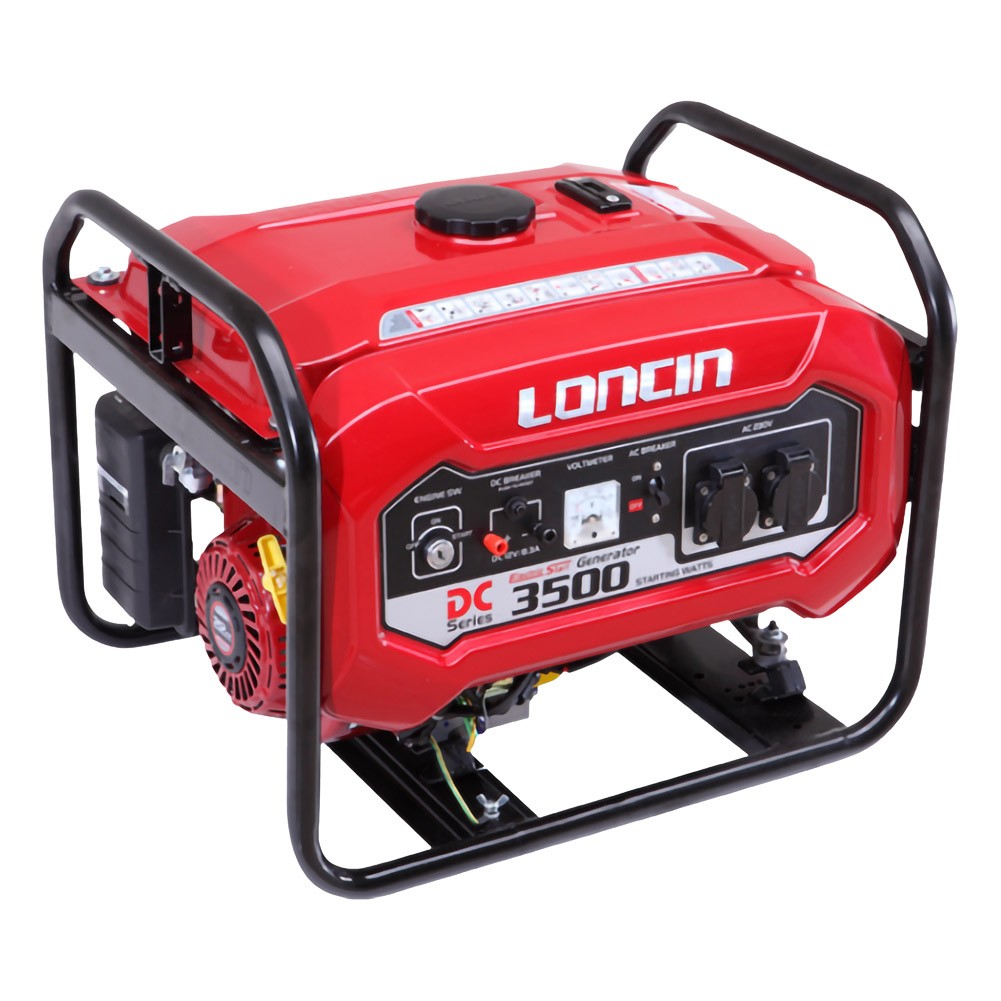 Loncin, portable generator, Black*Red