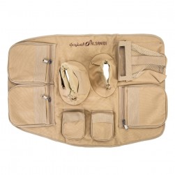 ALSANIDI, Gear organizer for land cruiser pickup + land cruiser Quarter 2009, Gear organizer, Sulfur Yellow, Size 72.5*51.5*25.5Cm