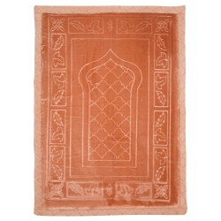 ALSANIDI, Memori Foam Prayer Rug, Comfortable Foam Prayer Rug, Brown, Size 80*115 Cm