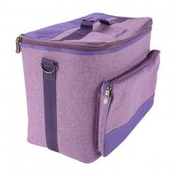 ALSANIDI, Al-Kuwait tea and coffee bag for trips, Camping bag, Lilac, Size 45*28*35Cm