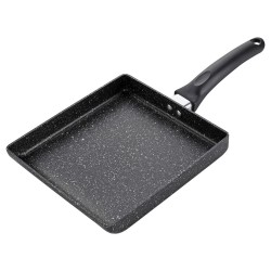 ALSANIDI, Cooking pan, Frying pan 
, Black, Size 20*23 Cm