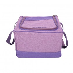 ALSANIDI, Khota Alarab Tea and coffee bag for trips, Camping bag, Lilac, Size 35*35*22Cm