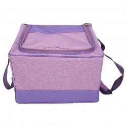 ALSANIDI, Khota Alarab Tea and coffee bag for trips, Camping bag, Lilac, Size 41*40*26Cm