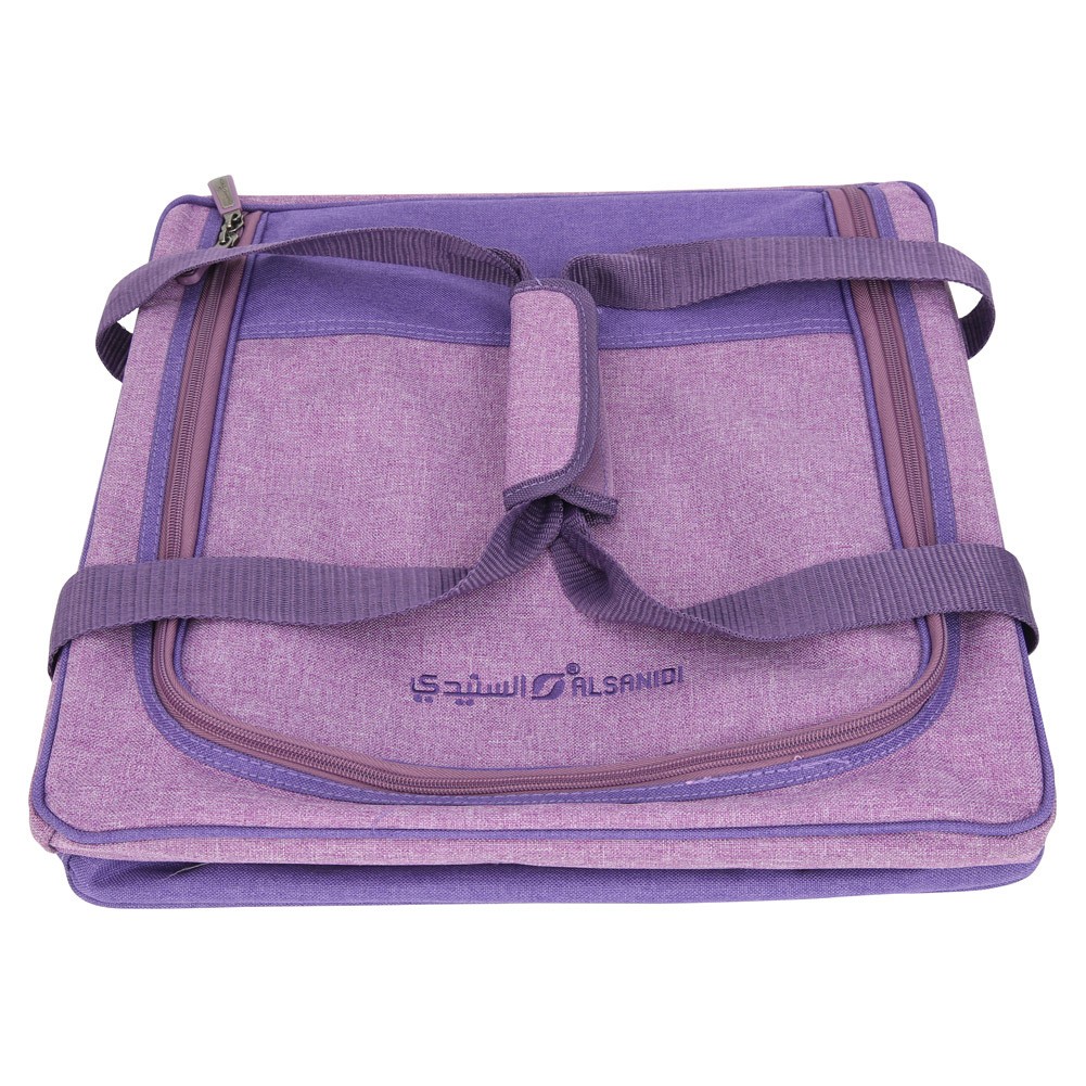 ALSANIDI, Khota Alarab Tea and coffee bag for trips, Camping bag, Lilac, Size 41*40*26Cm