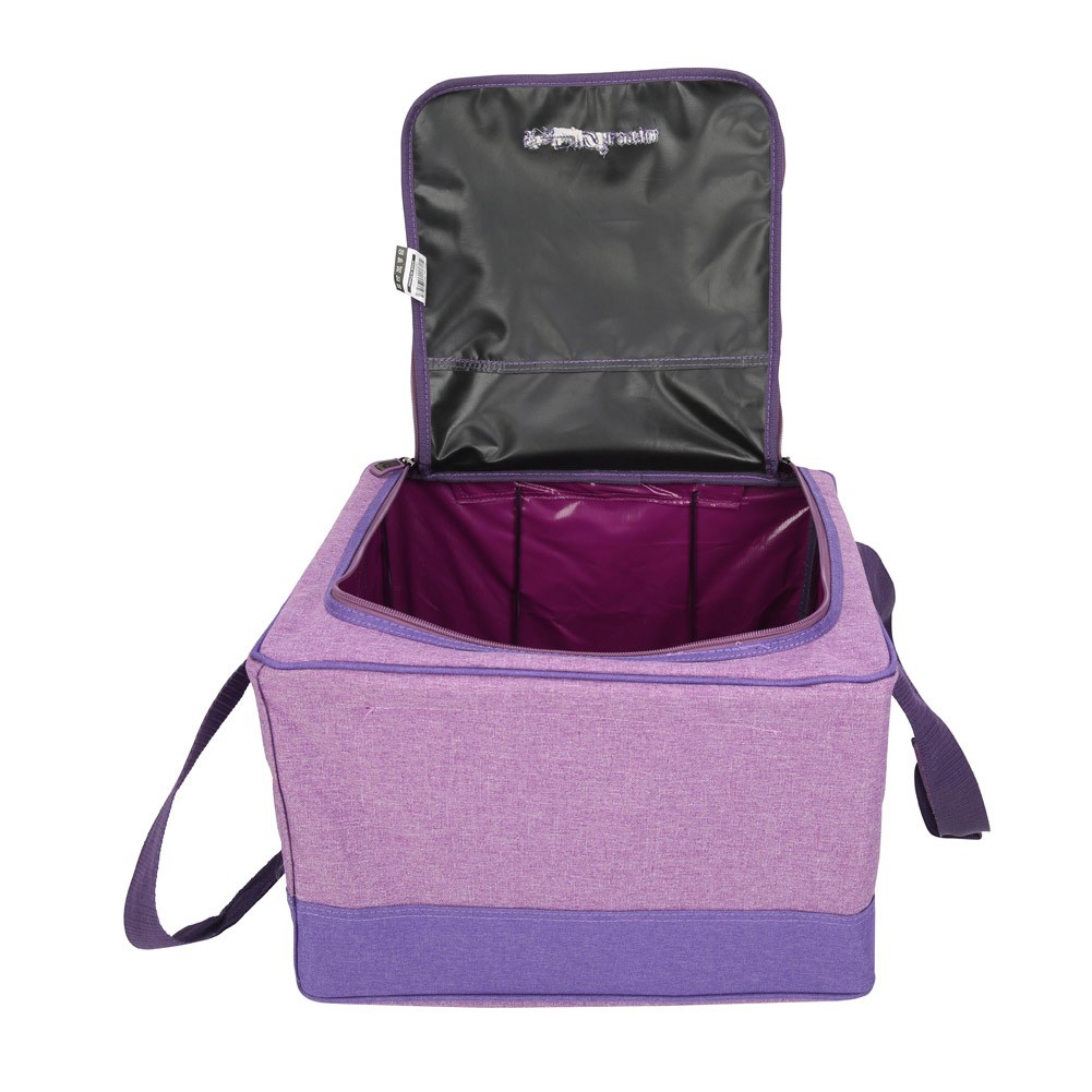 ALSANIDI, Khota Alarab Tea and coffee bag for trips, Camping bag, Lilac, Size 41*40*26Cm