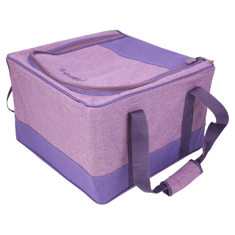 ALSANIDI, Khota Alarab Tea and coffee bag for trips, Camping bag, Lilac, Size 41*40*26Cm