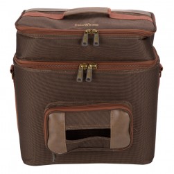 ALSANIDI, Al-Mamlka thermos bag for Picnics and trips, Camping thermos bag, Coffee Brown, Size 40*37*26Cm