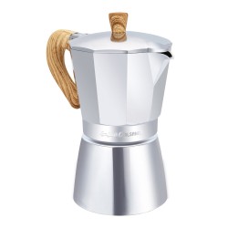 ALSANIDI, Espresso coffee maker, Portable espresso coffee maker, Silver, capacity 68 ml